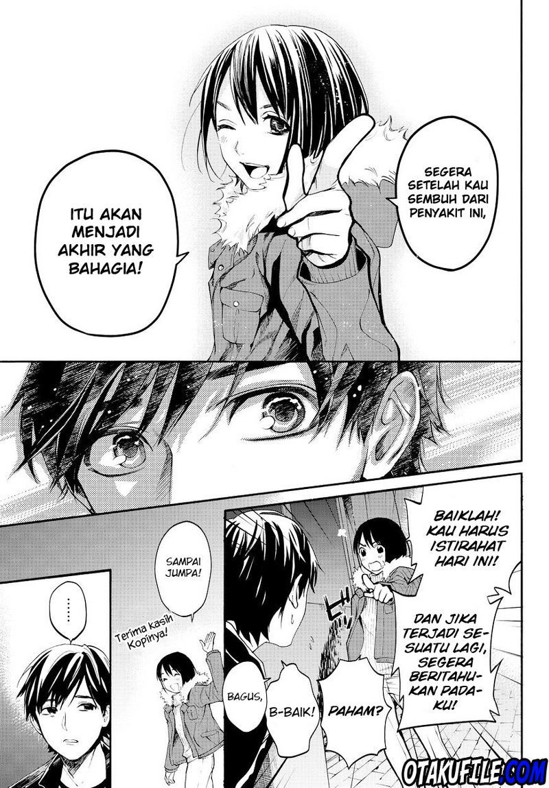 Konya wa Tsuki ga Kirei Desu ga, Toriaezu Shi ne chapter 12